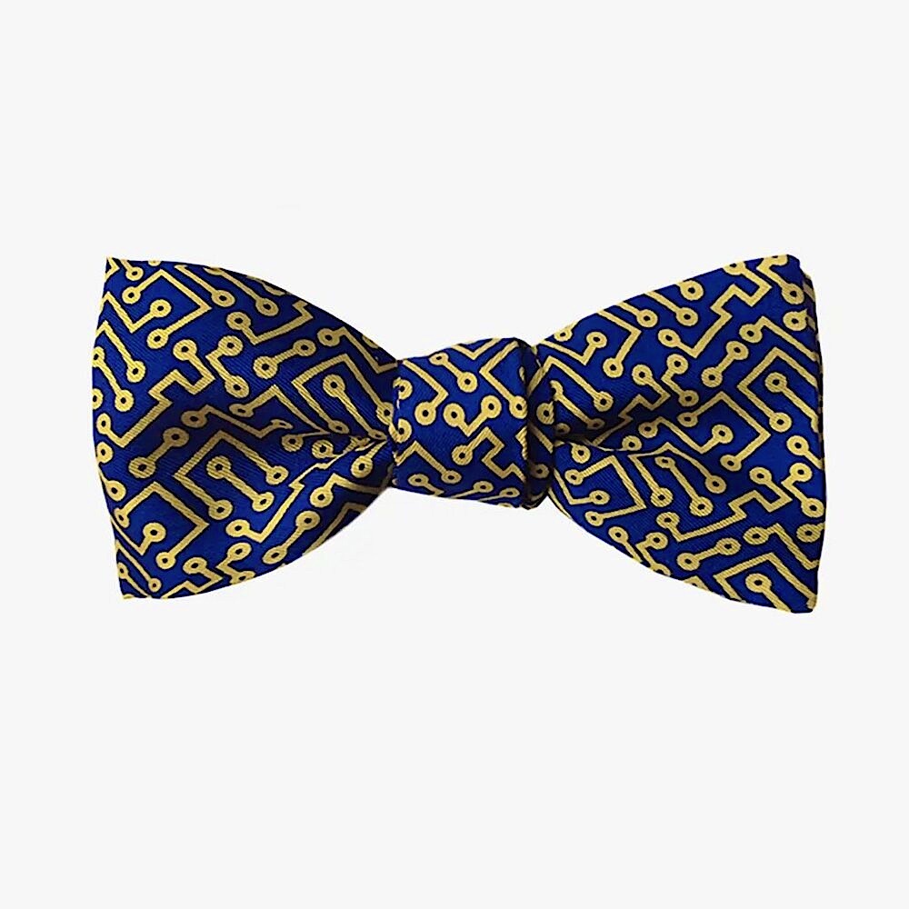Josh Bach Circuit Motherboard Bow Tie